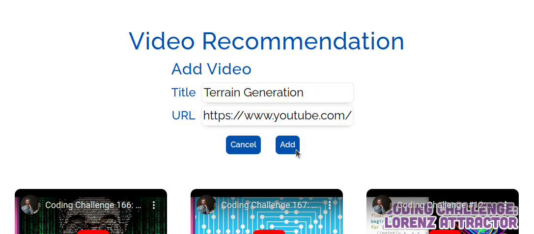 add video screenshot